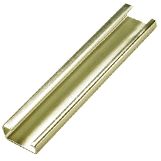MCB CHANNEL YELLOW - Din 35 Rail (35 x 7.5 x 0.8 mm) Yellow plated<br><br><p class="stockDetails"> IN STOCK, Dispatched Within 2-4 Days</p><br><br>HSN Code - 85389000 Rujuta Corporation - Braco Dealer , Connectwell Dealer , Trinity Touch Dealer, Rolycab Dealer