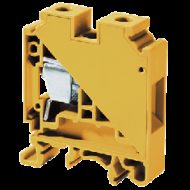 CTS25UNY - 25 SQ.MM FEED THRU SCREW CLAMP TB YELLOW