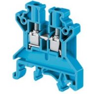 CTS4UNBU - 4 SQ.MM FEED THRU SCREW CLAMP TB BLUE