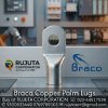 CT34 - 500 SQ.MM COPPER PALM LUGS HOLE-20.3<br><br> <a class="catalogLink" href="http://rujutaent.com/wp-includes/catalog/CU LUGS (LIGHT DUTY).pdf" target="_blank" rel="noopener noreferrer"><img src = "http://rujutaent.com/wp-includes/images/pdf.png"> Download catalog</a><br><br><p class="stockDetails">NOT IN STOCK, Dispatched Within 2 weeks after payment</p><br><br>HSN Code - 85369090 Rujuta Corporation - Braco Dealer, Trinity Touch Dealer, Rolycab Dealer