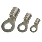 R010 - 2.5 SQ.MM COPPER RING LUGS HOLE-5.2<br><br> <a class="catalogLink" href="http://rujutaent.com/wp-includes/catalog/Ring Terminals.pdf" target="_blank" rel="noopener noreferrer"><img src = "http://rujutaent.com/wp-includes/images/pdf.png"> Download catalog</a><br><br><p class="stockDetails"> IN STOCK, Dispatched Within 2-4 Days</p><br><br>HSN Code - 85369090 Rujuta Corporation - Braco Dealer , Connectwell Dealer , Trinity Touch Dealer, Rolycab Dealer