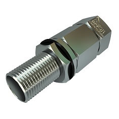 Double compression flameproof cable gland