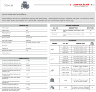 CDL4UN double level terminal block Catalog datasheet