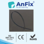 <h2>100 mm Nylon Cable tie Black Colour 2.5 mm Width Anfix</h2> <div>Specifications:</div> <div class="detaildesc"> <ul> <li>Cat no: ANFIX 100* 2.5</li> <li>Length: 100 mm</li> <li>Width: 2.5 mm</li> <li>Material: Nylon 66 UL94V2</li> <li>Operating Temperature: -10?C to +85?C</li> <li>Colour: Black</li> <li>Packing: 1 packet contains 100 pieces</li> <li>Bundle Diameter: Min 2(0.079)/Max 35(1.378)</li> <li>Certifications: CE,ROHS & ISO Certified</li> <li>Country of Origin: Made in India</li> <li>HSN Code: 3923</li> </ul> </div> <a class="catalogLink" href="http://rujutaent.com/wp-includes/pdf/Anfix%20Cable%20Tie%20Catalogue.pdf" target="_blank" rel="noopener noreferrer"><img src="http://rujutaent.com/wp-includes/images/pdf.png" /> Download catalog</a> IN STOCK, Dispatched Within 2-4 Days HSN Code - 8536 Rujuta Corporation - Braco Dealer , Connectwell Dealer , Trinity Touch Dealer, Rolycab Dealer