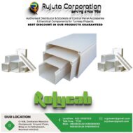PVC Trunking 100 X 100 Wiring Duct Rolycab White Colour 2000 mm long buy at Rock bottom prices in India. Shop from wide range of PVC trunking