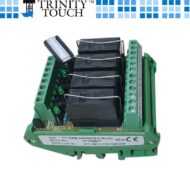 4 Channel Relay Card Trinity Touch 1 Change Over 24V DC Omron Relay Din Rail Mounted TT-IMRB-04024D1S-C-RL(G)