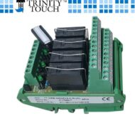 4 Channel Relay Card Trinity Touch 2 Change Over 24V DC Omron Relay Din Rail Mounted TT-IMRB-04024D2S-C-RL(G)