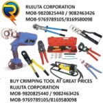 400 Sq.mm Hydraulic Crimping Tool Easy usage