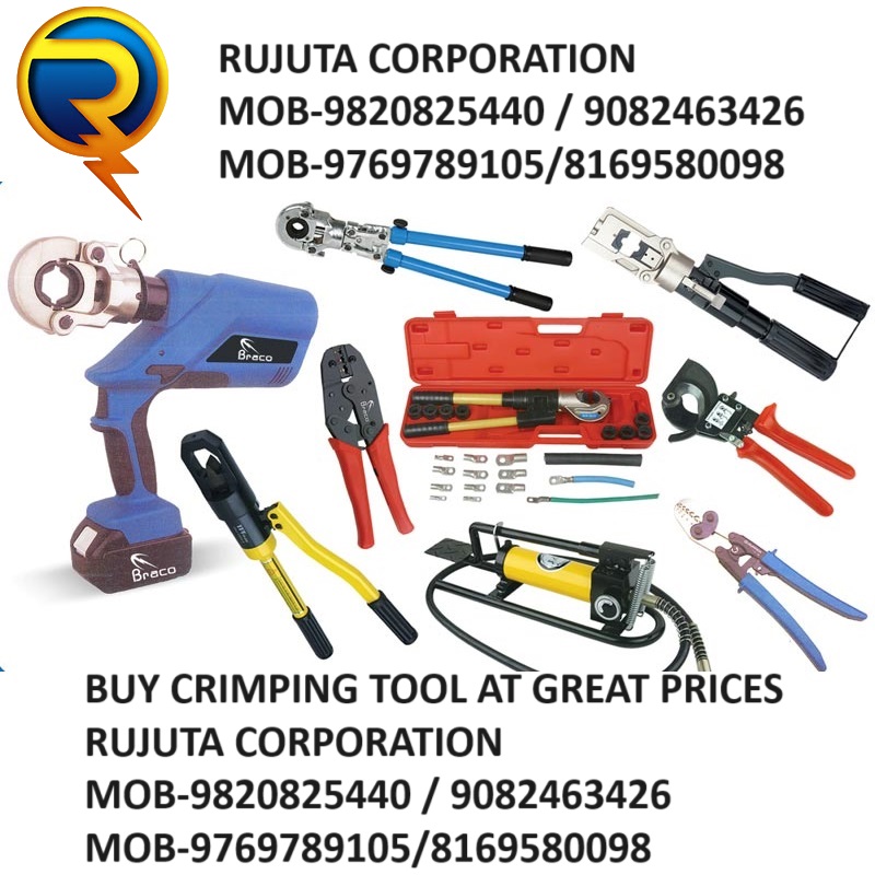 400 Sq.mm Hydraulic Crimping Tool Easy usage