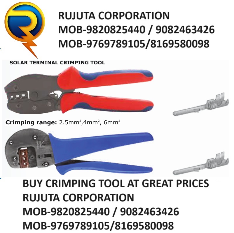 MC4 Crimping Tool Easy usage