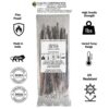 500 mm SS Cable Tie India's Best No#1 Easy use <h1>500 mm SS Cable Tie</h1> <ul> <li>500 mm SS Cable Tie</li> <li>Rujuta Corporation is India's no#1 SS Cable Tie Manufacturer in India.</li> <li>SS Cable Tie Manufacturer in Mumbai?- Rujuta Corporation contact details are as below:</li> <li>Address: G-14B, Devkaran Mansion Compound, Gate no 9, Pathakwadi, Princess Street, Mumbai-400002</li> <li>Contact us: Nilesh Sanghvi 9082463426 / 9820825440 Karan Sanghvi 8169580098 / 9769789105 Disha Sanghvi 022-39567213</li> <li>Email: rujutaent@gmail.com</li> </ul> <a class="catalogLink" href="https://rujutaent.com/wp-includes/pdf/Stainless%20Steel%20Cable%20Tie%20Catalogue.pdf" target="_blank" rel="noopener noreferrer"><img src="http://rujutaent.com/wp-includes/images/pdf.png" /> Download catalog</a> IN STOCK, Dispatched Within 2-4 Days HSN Code - 7326 500 mm SS Cable Tie 4.6 mm Width India Best No1