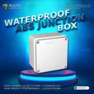 JJB-100 Waterproof ABS Junction Box 100 x 100 x 70 Best No#1 in India