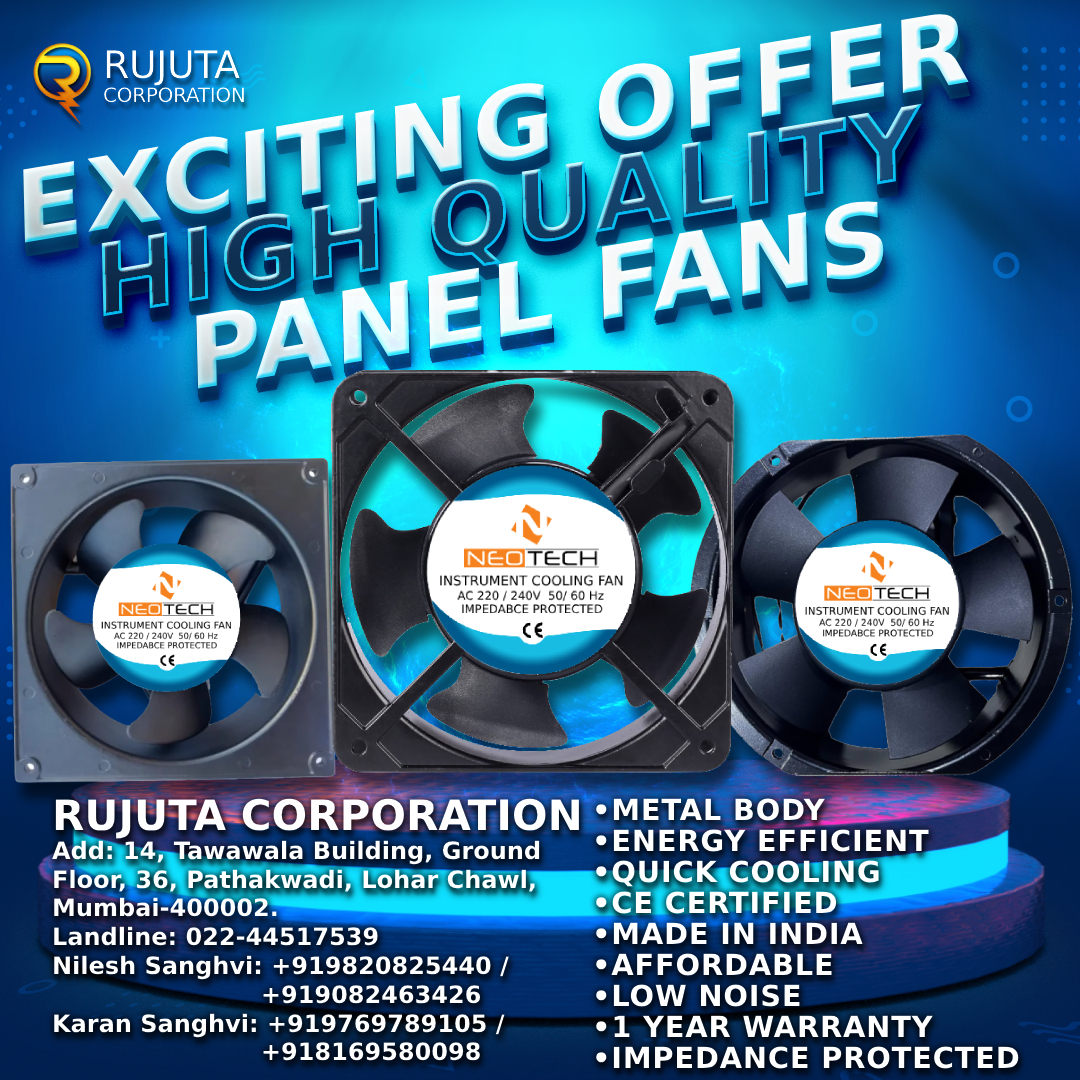 Panel Cooling Fan 4 inch Manufacturer in India - Best No#1