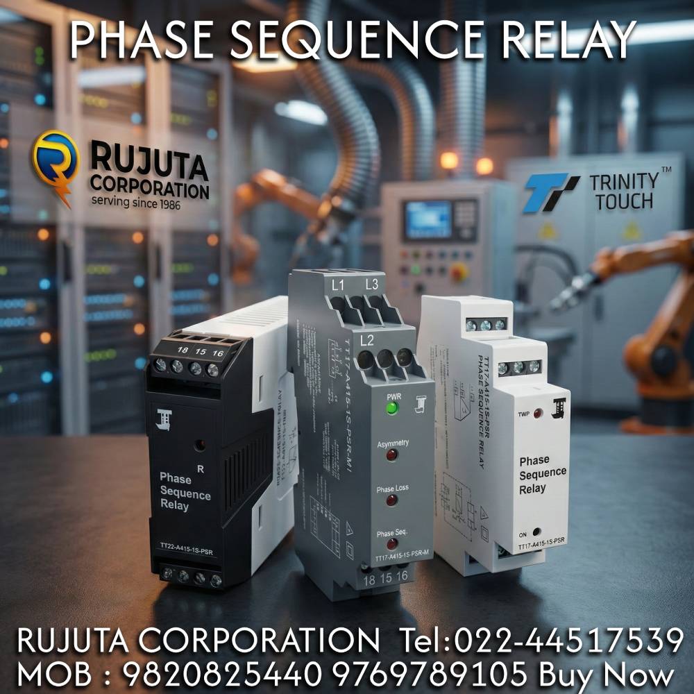 Phase Sequence Relay Archives - Rujuta Corporation - Braco Dealer ...