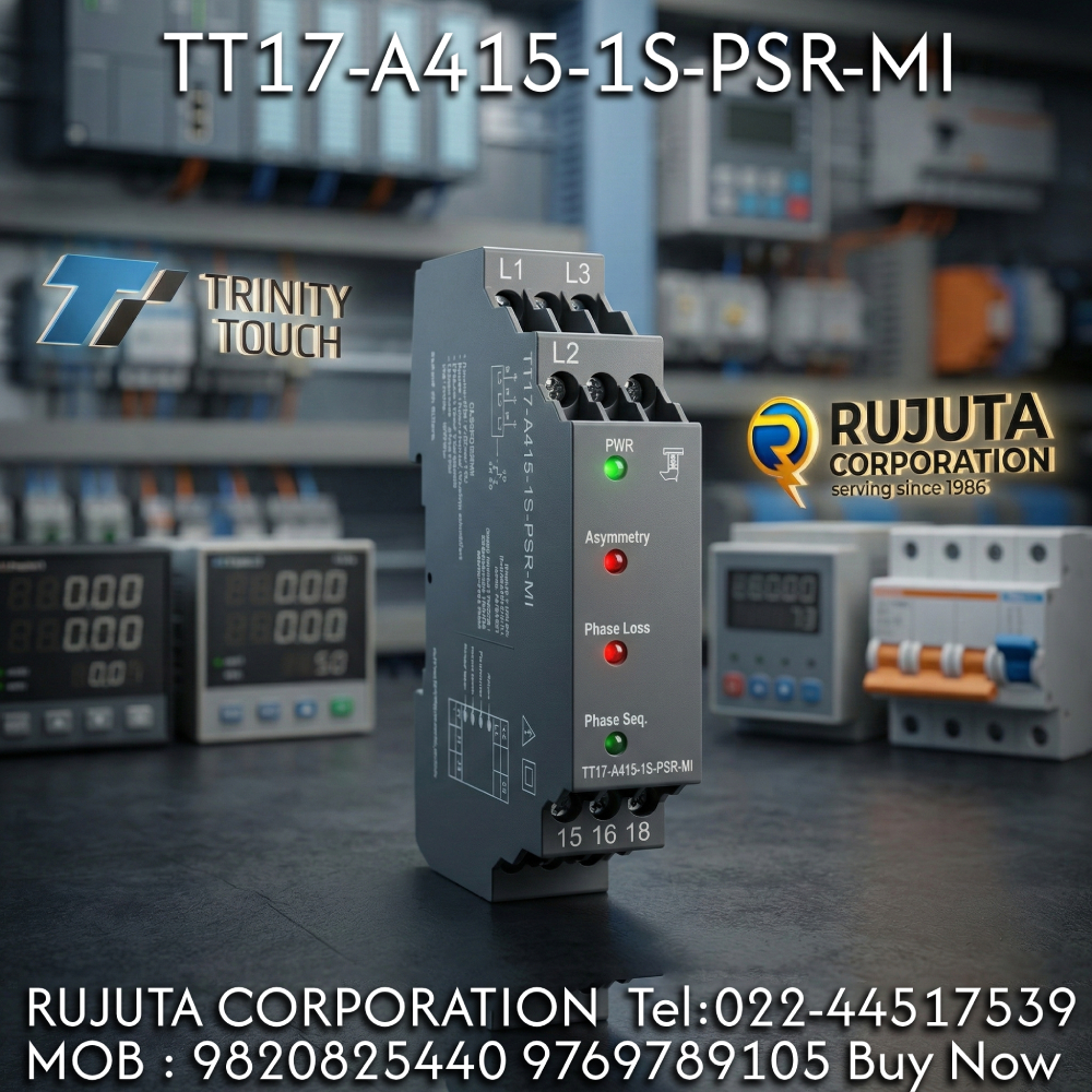 TT17-A415-1S-PSR-MI Phase Sequence Relay Trinity Touch Easy to use Best no#1 in India