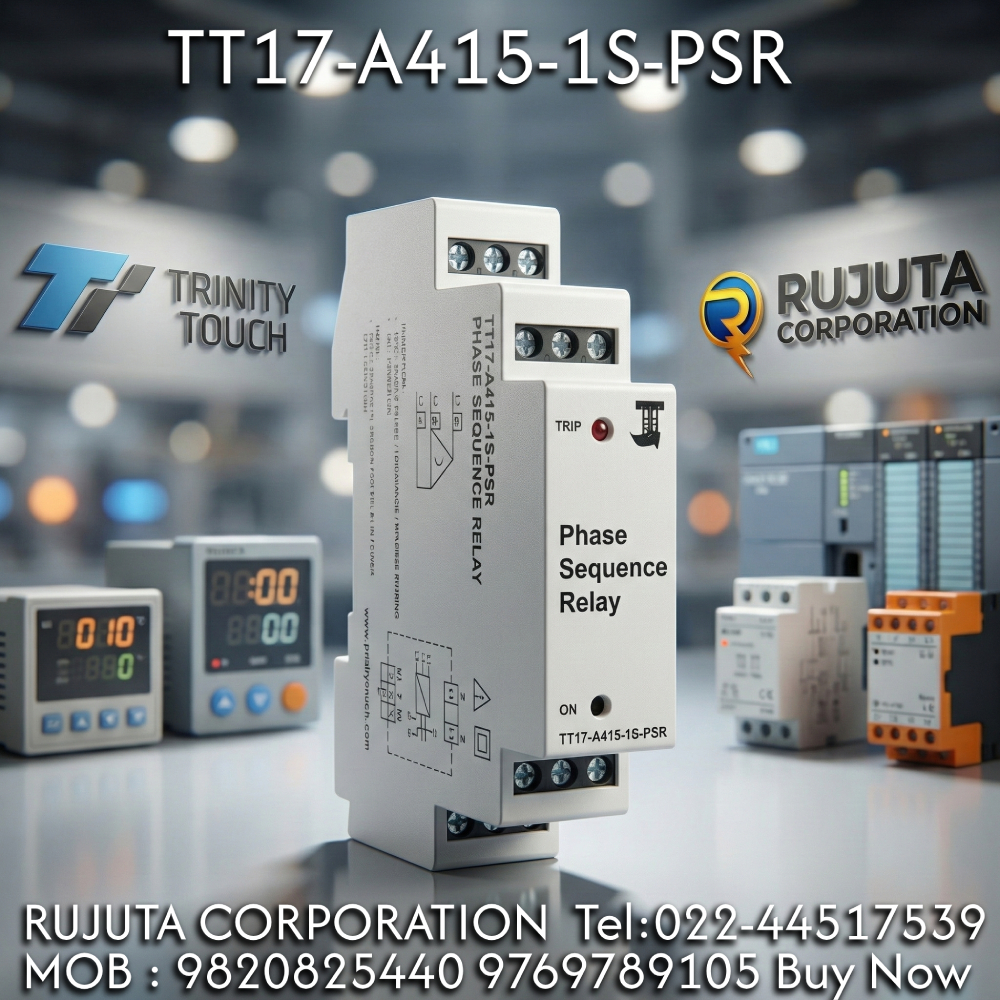 TT17-A415-1S-PSR Phase Sequence Relay Trinity Touch Easy to use Best no#1 in India