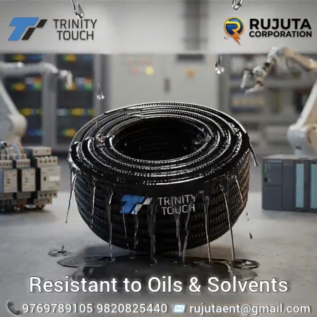 Triflex Trinity Touch Conduit Oil & Solvent Free