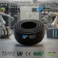 PG9 Polyamide Pipe TTCPA13B-100M 011727102 Trinity Touch Nylon Flexible Conduit Pipe Easy to use Best no 1 in India