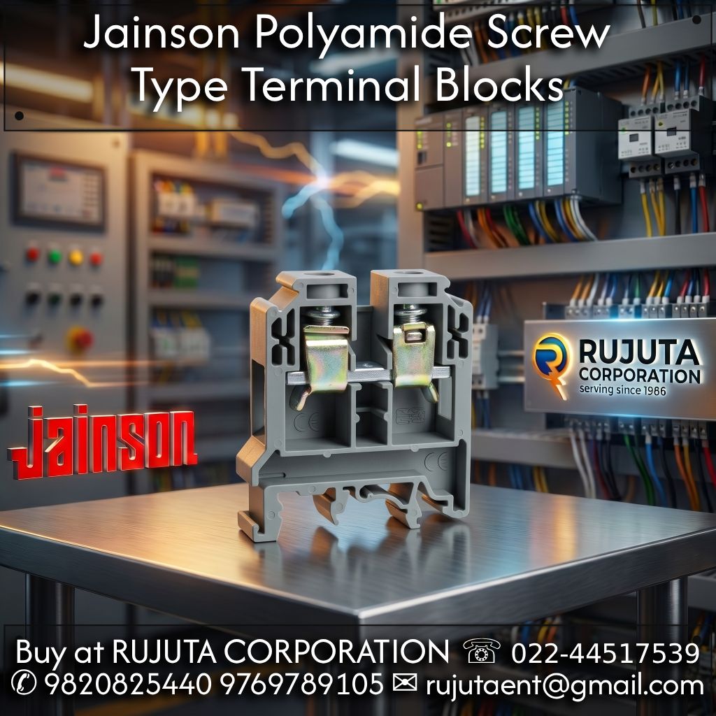 JKUT2.5 - 2.5 sq.mm Polyamide Terminal block Screw type Manufacturer in India – Best No#1 Rujuta Corporation
